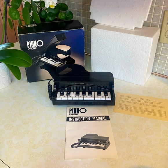 Vintage Telephone grand piano novelty Working telephone landline - Picture 1 of 5